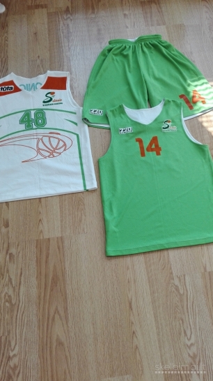 Krepšinio aprangos (Sabonio KC) vaikui (marškinėliai su šortais) dvejos poros