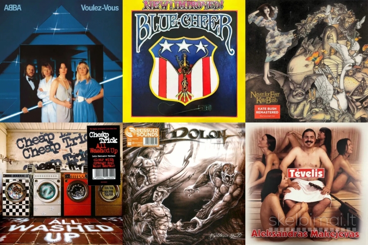 Naujos nepraplėštos plokštelės