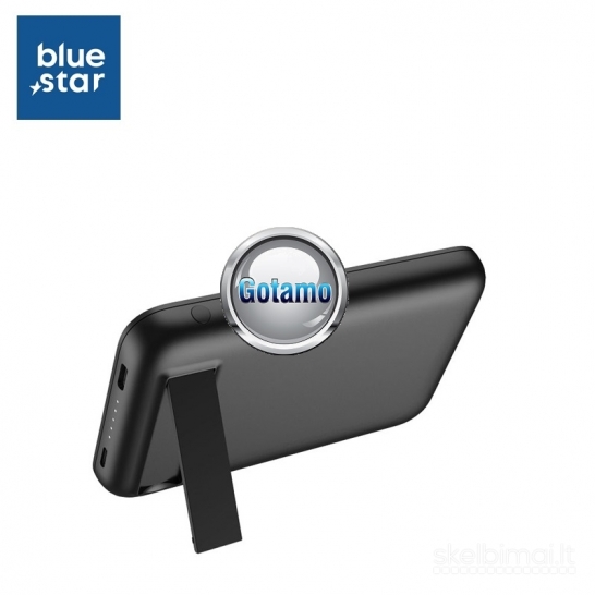 709 5000mAh 5W MagSafe Blue Star belaidė išorinė baterija (Power Bank)