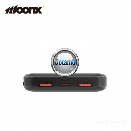 710 10000mAh Moonx išorinė baterija akumuliatorius (Power Bank)