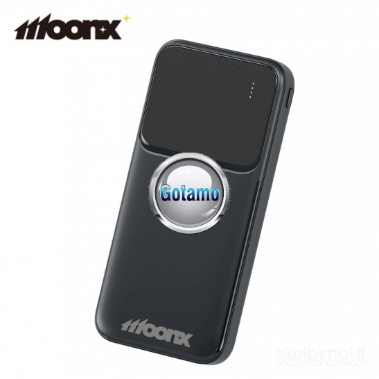 710 10000mAh Moonx išorinė baterija akumuliatorius (Power Bank)