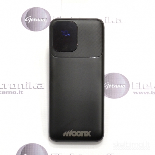 711 10000mAh 20W Moonx išorinė baterija akumuliatorius (Power Bank)
