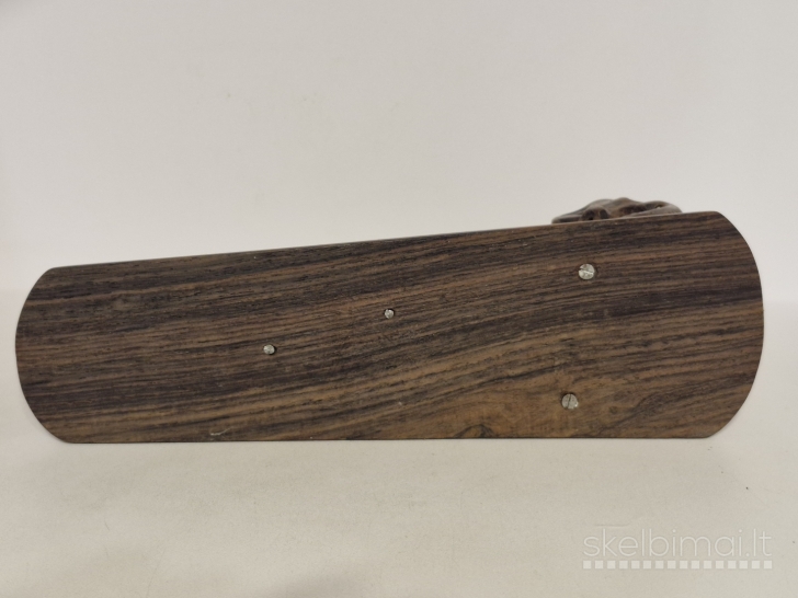 Medinė dramblio šeimos figūrelė - rankų darbo dekoras