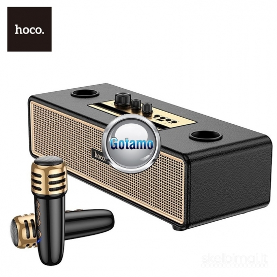 712 Bluetooth garsiakalbis su karaoke ir mikrofonais Hoco Classic 6H 25W