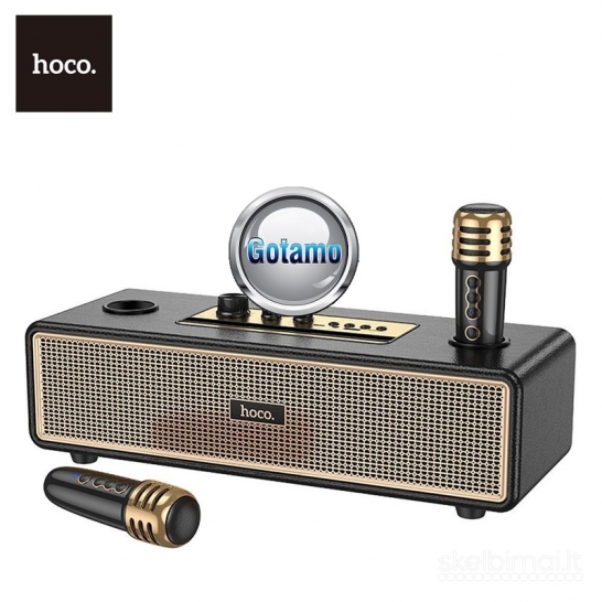 712 Bluetooth garsiakalbis su karaoke ir mikrofonais Hoco Classic 6H 25W