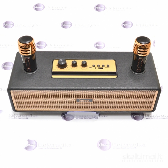 712 Bluetooth garsiakalbis su karaoke ir mikrofonais Hoco Classic 6H 25W
