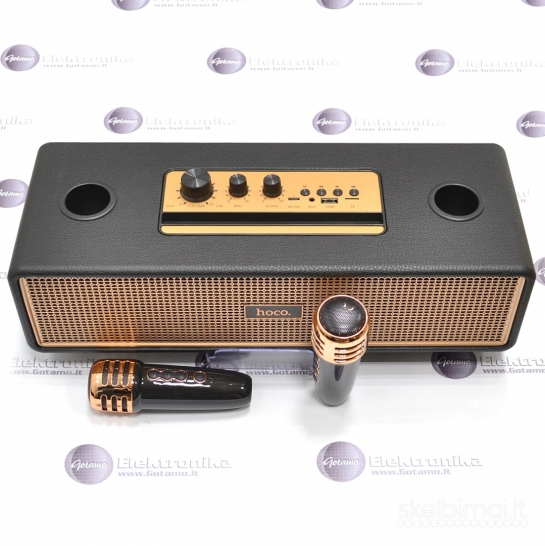 712 Bluetooth garsiakalbis su karaoke ir mikrofonais Hoco Classic 6H 25W