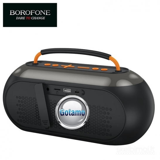 713 Bluetooth garsiakalbis su karaoke ir mikrofonu Borofone Wireless 4H 16W