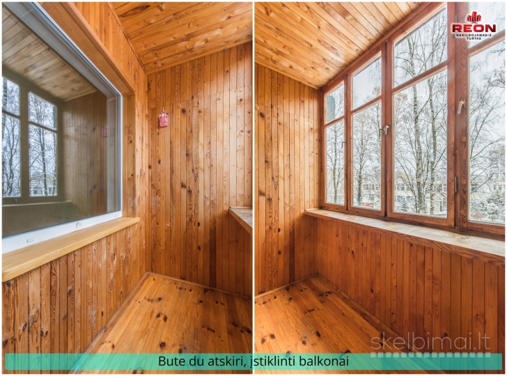 ERDVUS, ŠVIESUS, TVARKINGAS 3 IZOLIUOTŲ KAMBARIŲ BUTAS ŠEŠKINĖJE!