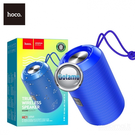 715 Bluetooth garsiakalbis kolonėlė Hoco IPX5 5W WWW.GOTAMO.LT