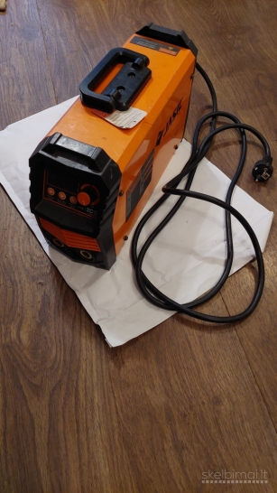 MMA suvirinimo aparatas Jassic ARC200, skydelis - šalmas