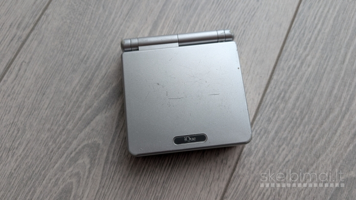 Game Boy Advance SP AGS-101 + 3vnt žaidimai + dėklas