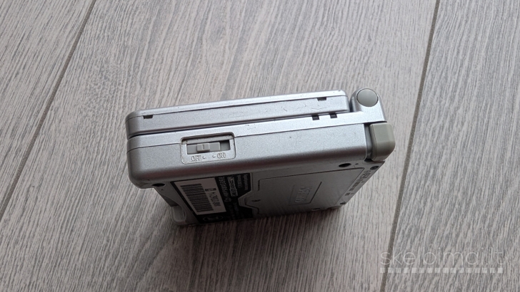 Game Boy Advance SP AGS-101 + 3vnt žaidimai + dėklas