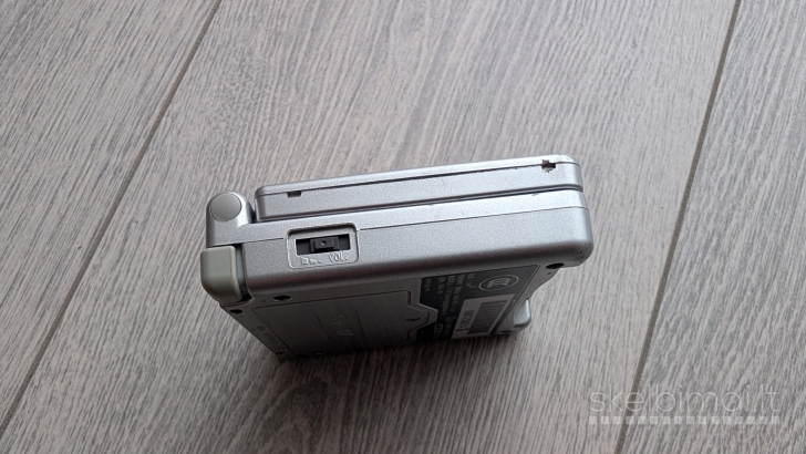 Game Boy Advance SP AGS-101 + 3vnt žaidimai + dėklas
