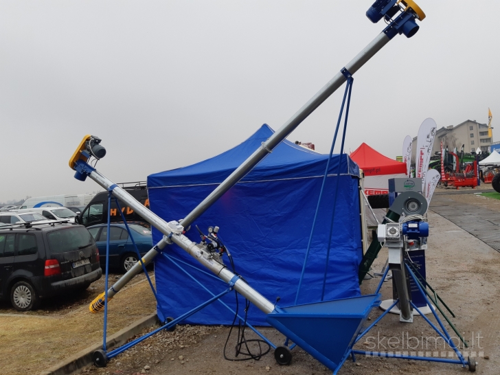 Sraigtiniai grudu transporteriai snekai