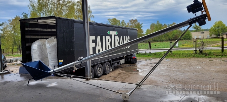 Sraigtiniai grudu transporteriai snekai