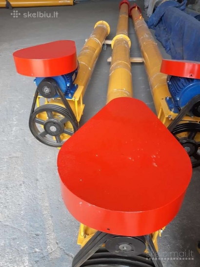 Sraigtiniai grudu transporteriai snekai