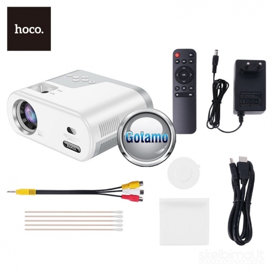 716 Hoco DT2 Išmanusis mini projektorius Android Wi-Fi HD 720P