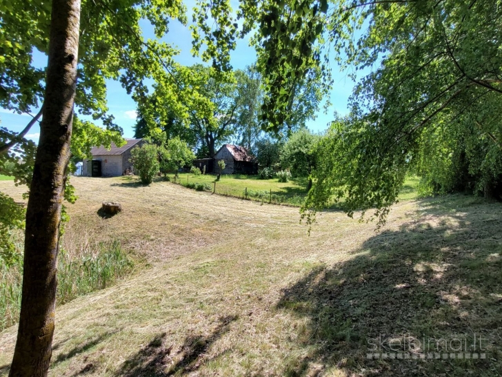 PARDUODAMA SODYBA SU DIDELIU SKLYPU IR ŪKINIAIS PASTATAIS KYBARTUOSE!