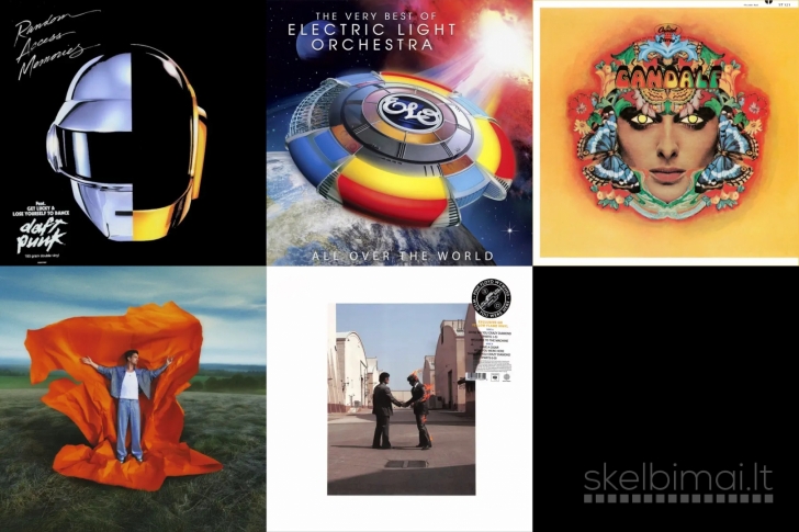 Naujos nepraplėštos plokštelės