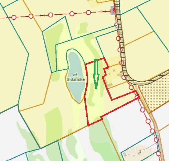 Parduodamas 1,808 ha žemės ūkio paskirties sklypas Varėnos r., Kucakiemio k.,