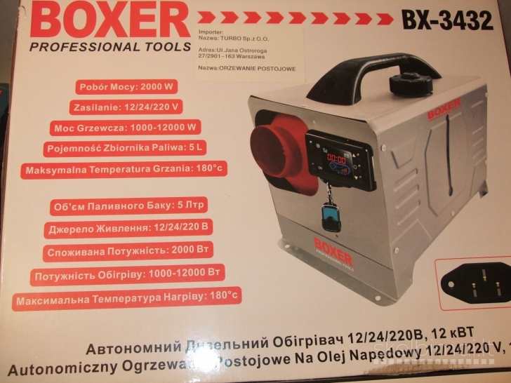 Akcija! Nauji Webasto ir Įvairūs Dujiniai Šildytuvai- Kaloriferiai