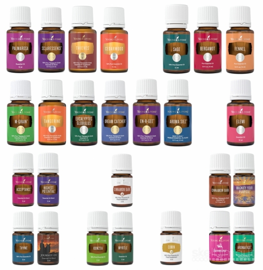 Young Living kompanijos eterinis aliejus