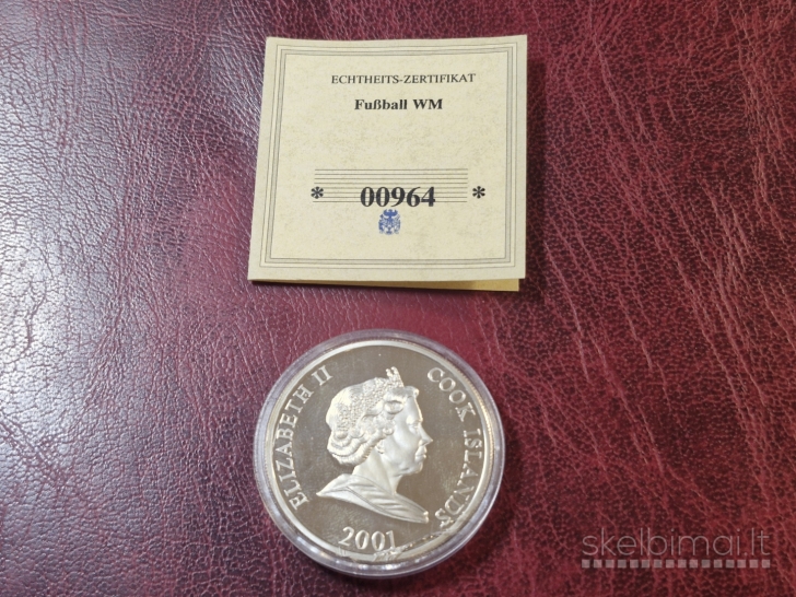 Kuko Salos 1 doleris, 2001 UC# 210 England AG