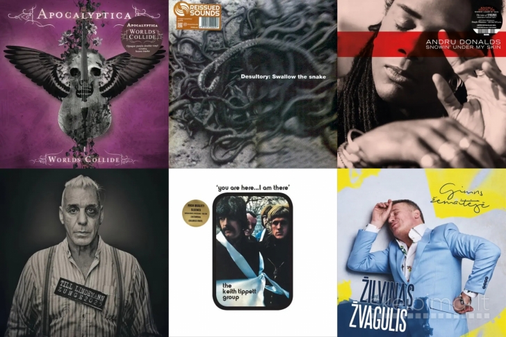 Naujos nepraplėštos plokštelės