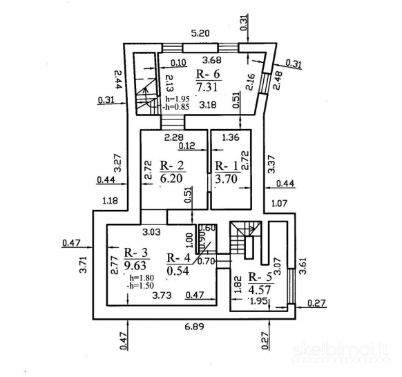 Parduodamas labai pigiai mūrinis sodo namelis