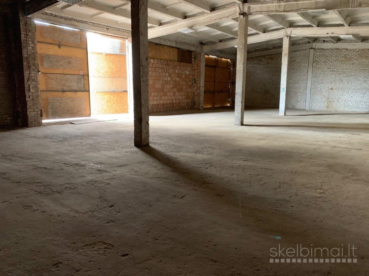 Nuomojamos 200kv.m patalpos gamybai ar sandėliavimui
