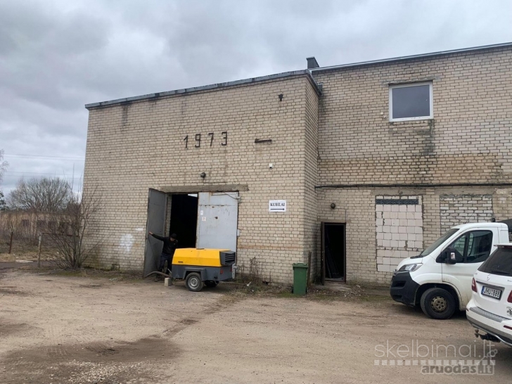 Išnuomojamos 150kv.m. patalpos skirtos gamybai ar sandėliavimui