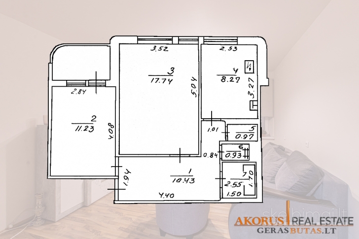 Gerasbutas.lt – tvarkingas butas ramioje vietoje, su naujai įrengta virtuve