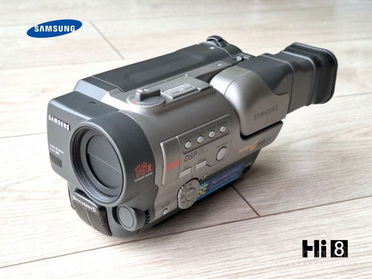 Samsung Hi8 vaizdo kamera VP-A50 – labai mažai naudota