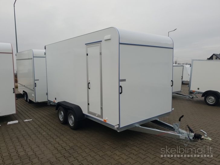 Parduodame įvairios paskirtieskietašones priekabas lengviesiems automobiliams