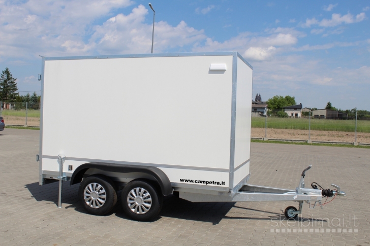 Parduodame įvairios paskirtieskietašones priekabas lengviesiems automobiliams