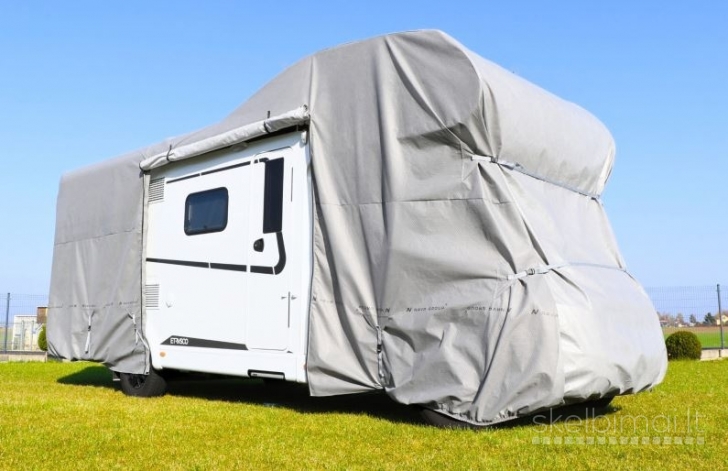 Apsauginiai uždangalai kemperiams ir gyvenamiesiems nameliams