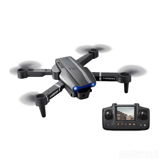 Dvigubos kameros dronas su ekrano pultu "FACEGLE ET99"