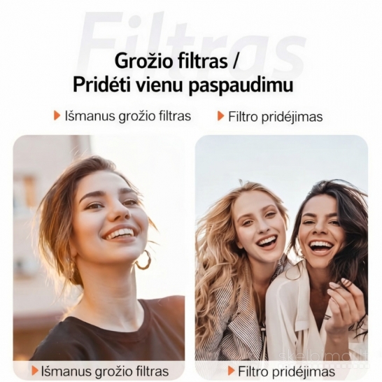 Dvigubos kameros dronas su ekrano pultu "FACEGLE ET99"
