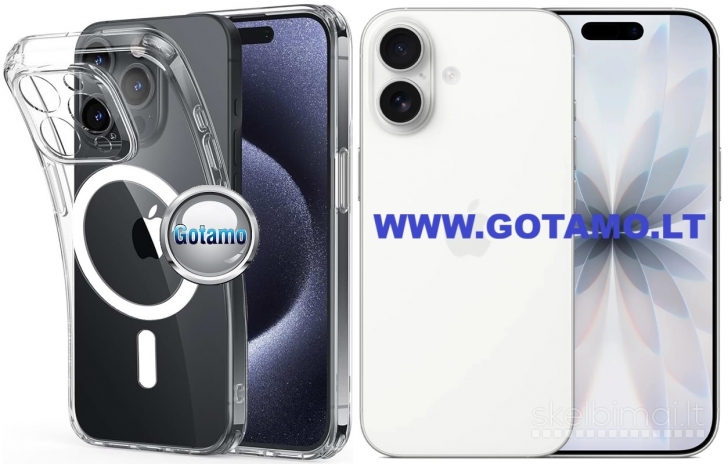 730 MagSafe Jelly dėklas nugarėlė su apsauga kamerai Apple iPhone 17