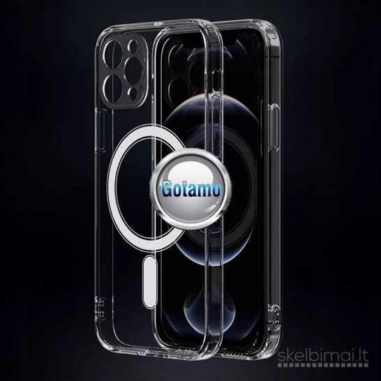 731 MagSafe Jelly dėklas nugarėlė su apsauga kamerai Apple iPhone Air