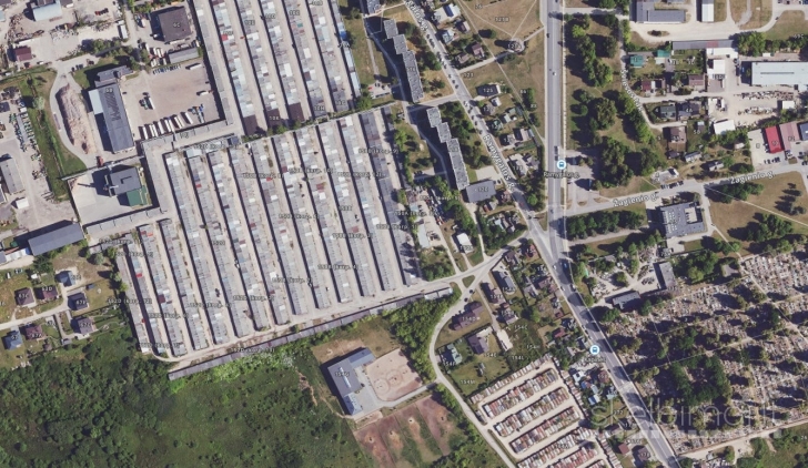 Parduodamas mūrinis garažas Ramygalos g., Panevėžyje