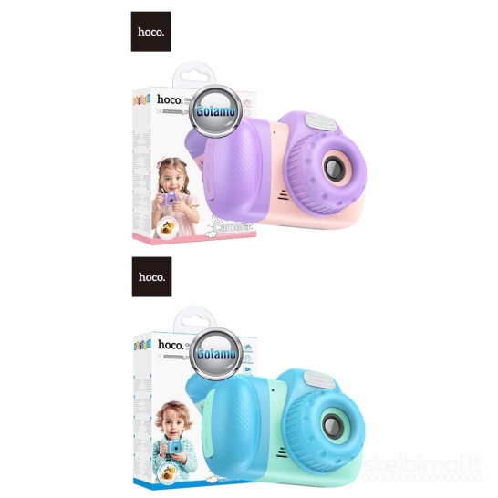 740 Vaikiški fotoaparatai Hoco Children Camera 1080P WWW.GOTAMO.LT