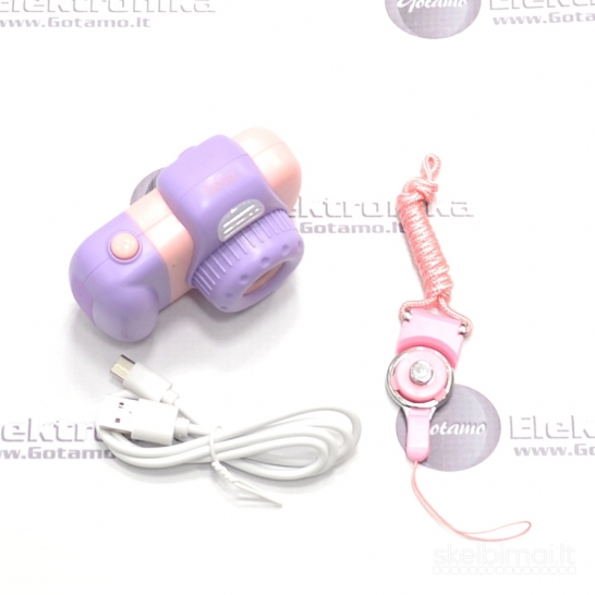 740 Vaikiški fotoaparatai Hoco Children Camera 1080P WWW.GOTAMO.LT