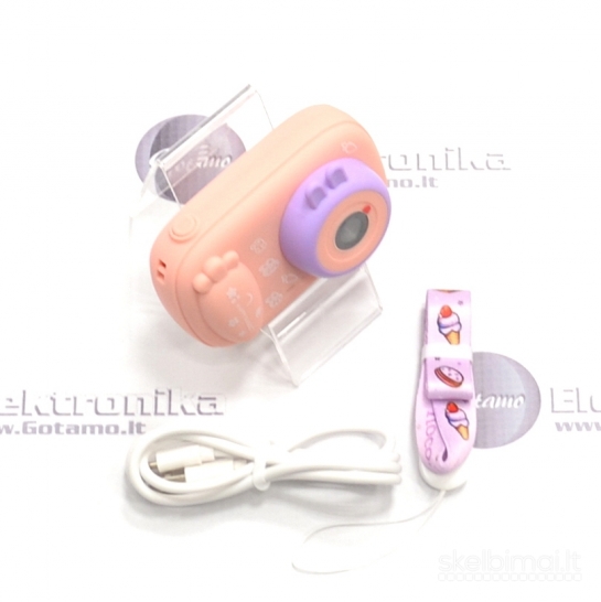 741 Vaikiški fotoaparatai Hoco Children Camera 720P WWW.GOTAMO.LT