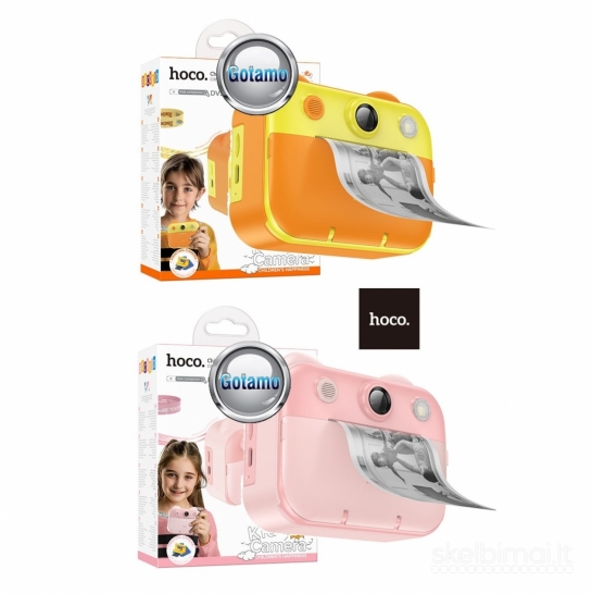 742 Vaikiškas spausdinantis fotoaparatas Hoco Children Camera 480P Print