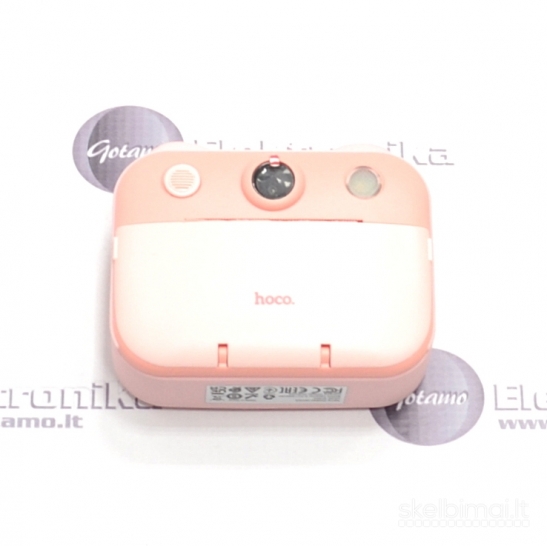 742 Vaikiškas spausdinantis fotoaparatas Hoco Children Camera 480P Print