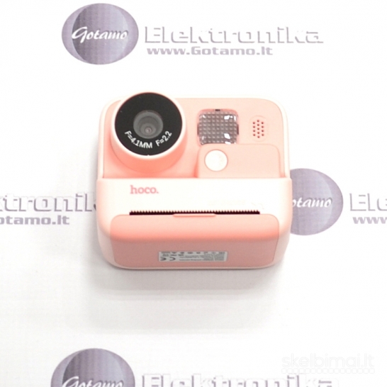 743 Vaikiškas spausdinantis fotoaparatas Hoco Children Camera 720P Print