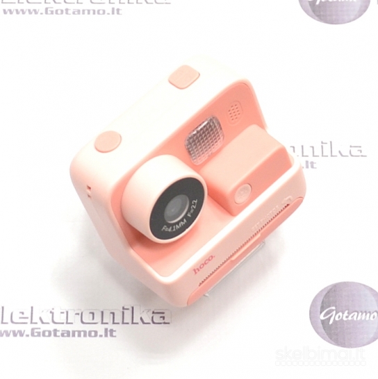 743 Vaikiškas spausdinantis fotoaparatas Hoco Children Camera 720P Print