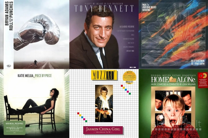 Naujos nepraplėštos plokštelės